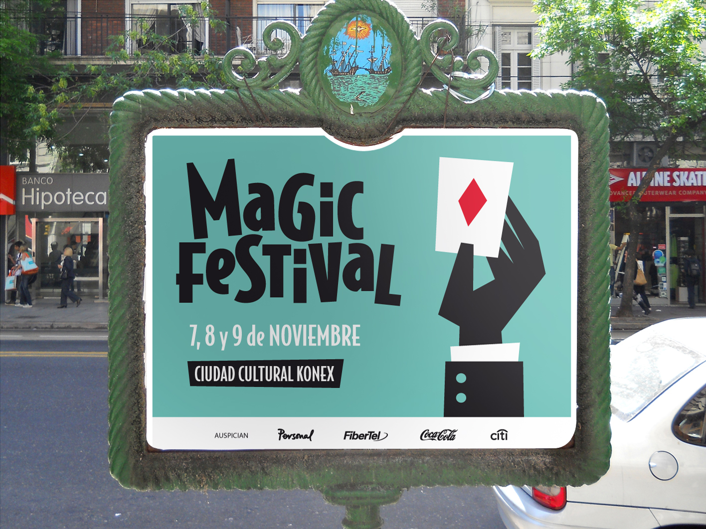 Magic Festival Street Poster